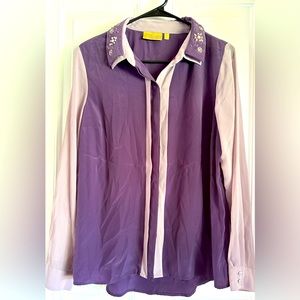Vera Wang button up shirt